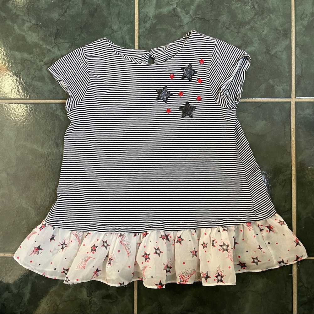 Pastourelle Girl’s Zebra Soft Shirt Girl’s 6X Skirt